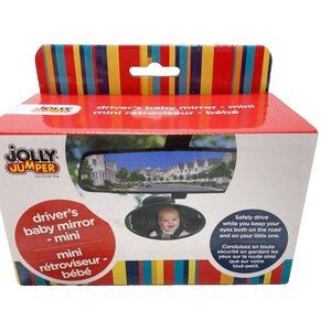 Jolly Jumper Suction Mount Drivers Mini Baby Mirror - Brand New